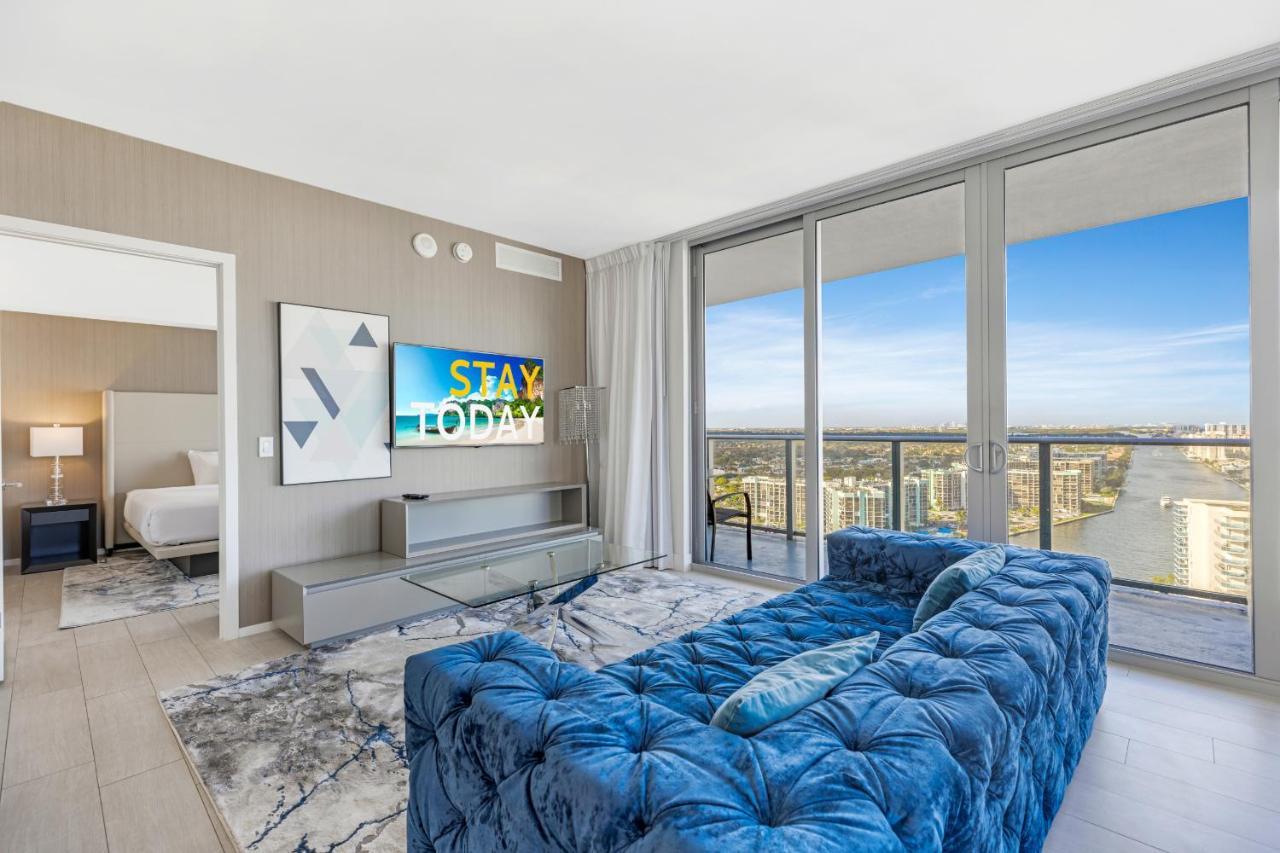 Hyde Beach House Resort - Million Apartment 2Bd 2Ba, Direct Ocean View, 1 Min From Beach, 6 Guests Hollywood Exteriör bild