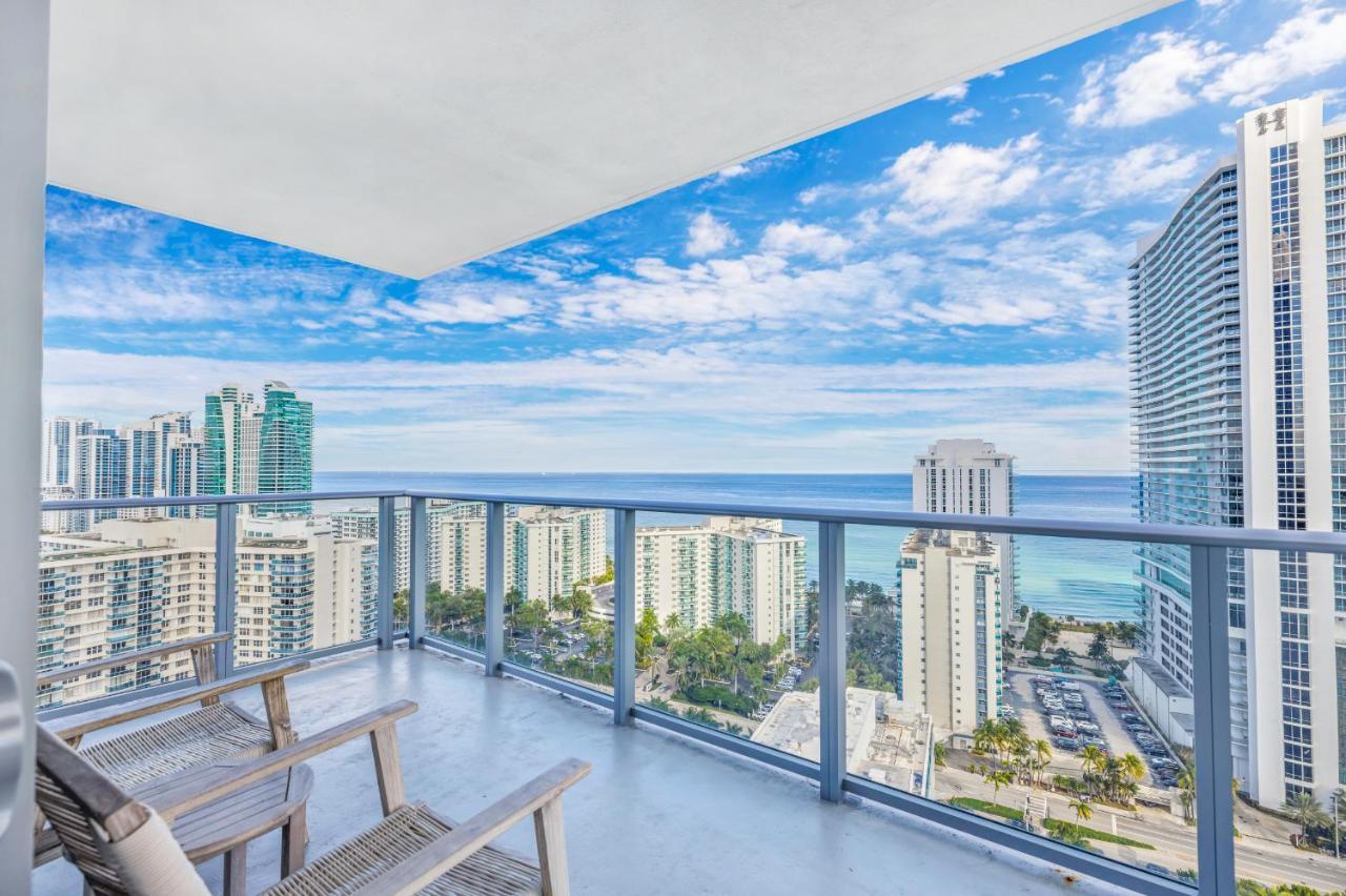 Hyde Beach House Resort - Million Apartment 2Bd 2Ba, Direct Ocean View, 1 Min From Beach, 6 Guests Hollywood Exteriör bild