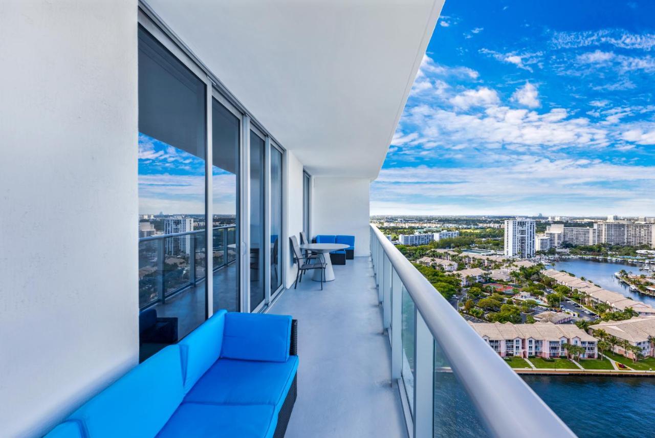 Hyde Beach House Resort - Million Apartment 2Bd 2Ba, Direct Ocean View, 1 Min From Beach, 6 Guests Hollywood Exteriör bild
