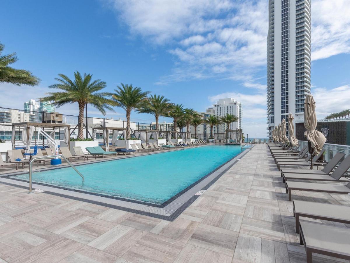 Hyde Beach House Resort - Million Apartment 2Bd 2Ba, Direct Ocean View, 1 Min From Beach, 6 Guests Hollywood Exteriör bild
